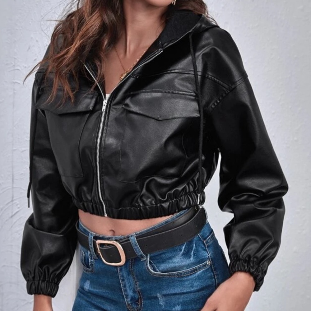 leather jacket - Picture 2 of 2